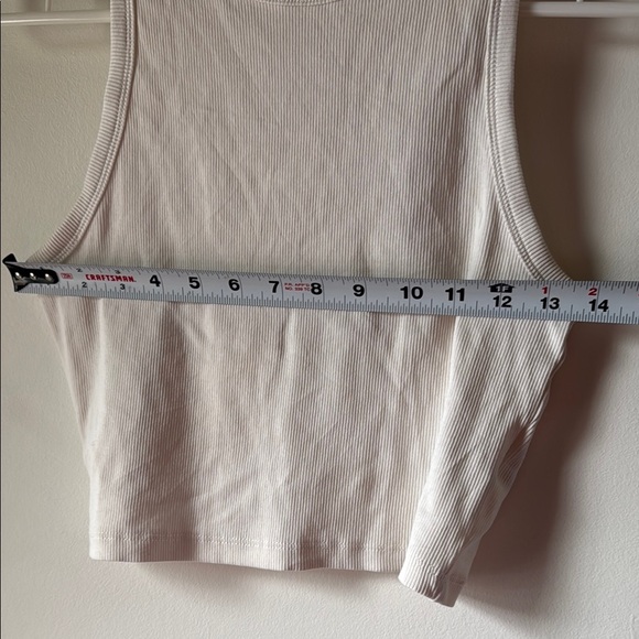 H&M Cream Ribbed Tank Top - Picture 5 of 7